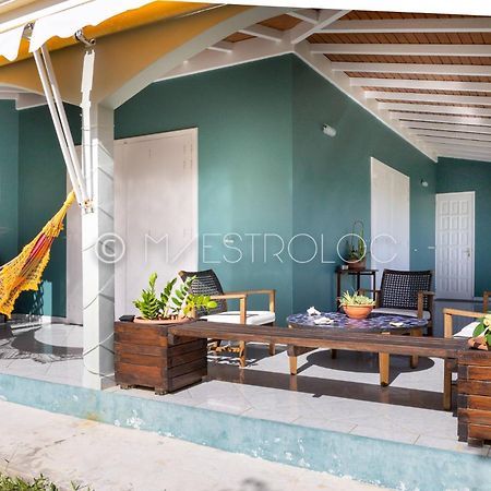 Villa L'Artist en bord de mer avec piscine privée Sainte-Rose Extérieur photo